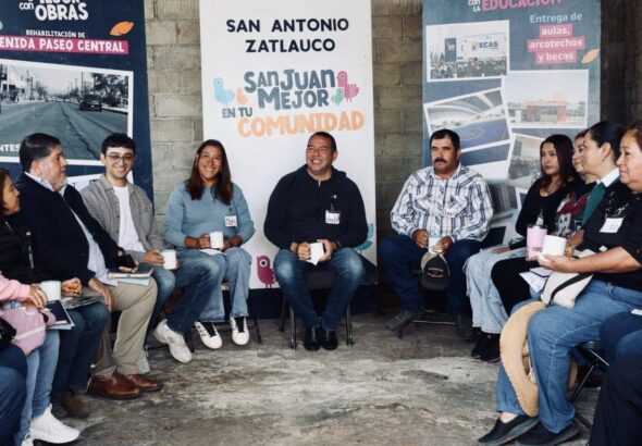 Encabeza Roberto Cabrera jornada de atención ciudadana “Lunes en San Antonio Zatlauco”