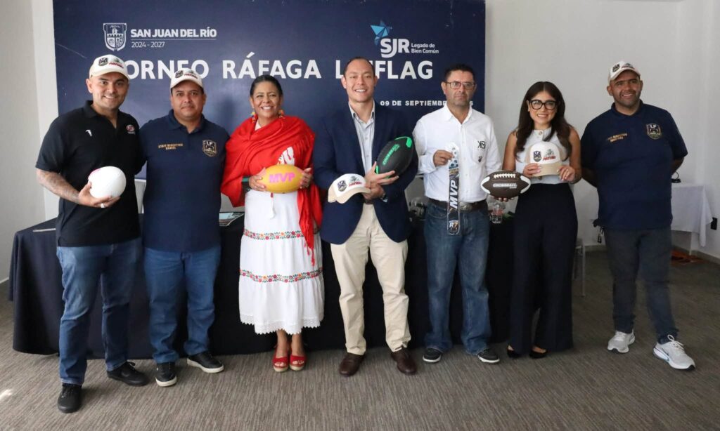 Presentan Torneo Ráfaga LIMFLAG en San Juan del Río
