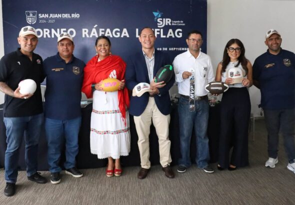 Presentan Torneo Ráfaga LIMFLAG en San Juan del Río