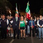 Reconocen a Mercedes Ramírez y Uriel Ballesteros por su trayectoria deportiva y participación en el Fuego Patrio