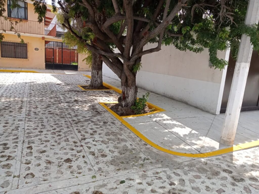 concluyen trabajos de rehabilitación en la calle Cadereyta, en Vegas del Río