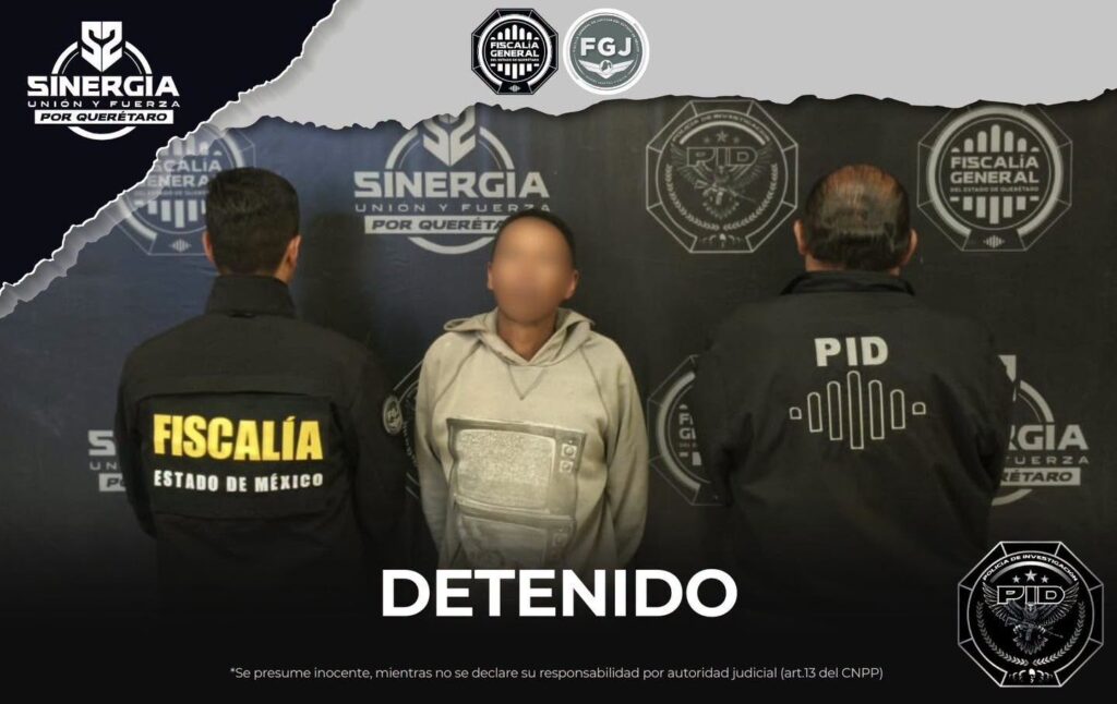 DETIENEN EN SAN JUAN DEL RÍO A “THE BLACK”; ERA BUSCADO EN EDOMEX POR ROBO VIOLENTO DE VEHÍCULO