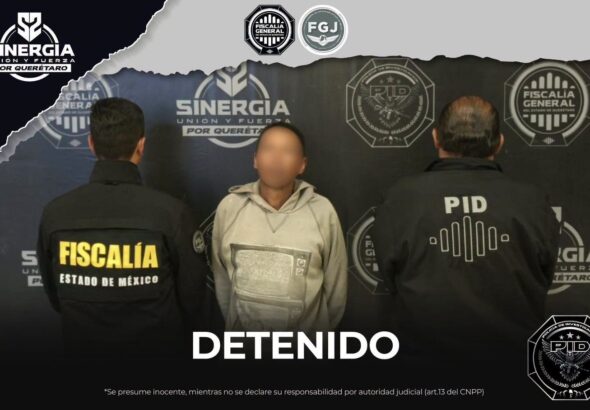 DETIENEN EN SAN JUAN DEL RÍO A “THE BLACK”; ERA BUSCADO EN EDOMEX POR ROBO VIOLENTO DE VEHÍCULO