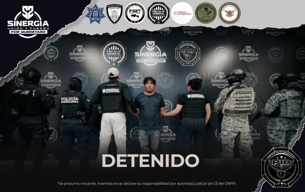 Detienen en Querétaro a hombre buscado en Tabasco por desaparición forzada; ofrecían $100 mil por localizarlo