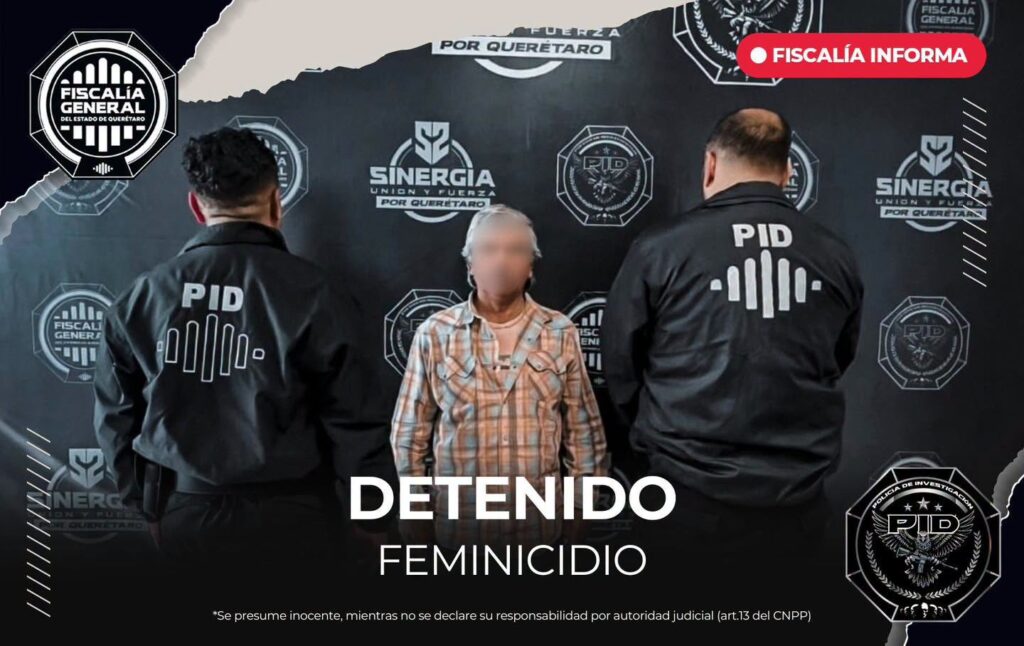 DETienen a hombre buscado desde 2022 por feminicidio en Landa de Matamoros