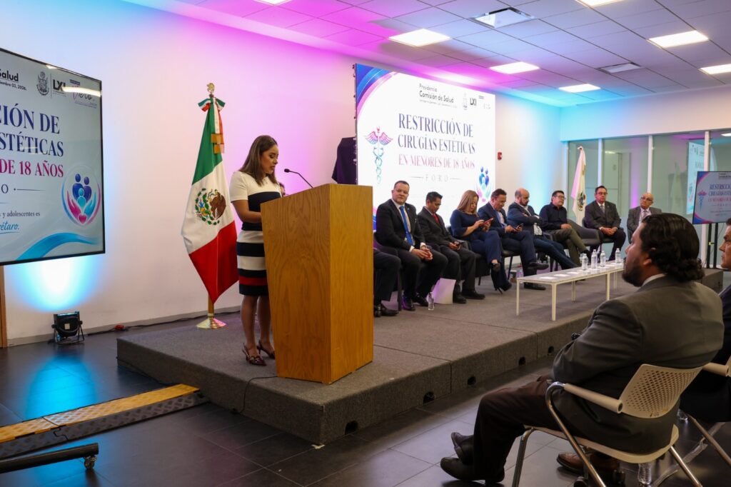 Doctora Vero Galicia encabeza Foro de Análisis con especialistas sobre iniciativa para restringir cirugías estéticas en menores de 18 años 