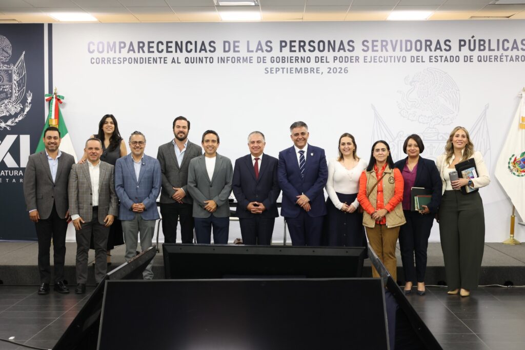 Se presentaron ante la LXI Legislatura los secretarios Gustavo Arturo Leal Maya y Antonio Rangel Méndez, para analizar el 5º Informe de Gobierno en materia de Finanzas y Planeación y Participación Ciudadana