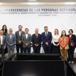 Se presentaron ante la LXI Legislatura los secretarios Gustavo Arturo Leal Maya y Antonio Rangel Méndez, para analizar el 5º Informe de Gobierno en materia de Finanzas y Planeación y Participación Ciudadana