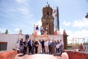 Supervisa Roberto Cabrera la rehabilitación del Templo de San Juan de Dios y Capilla de Jesusito de la Portería