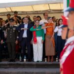 Roberto Cabrera atestigua Desfile Cívico-Militar con motivo del 216 Aniversario del Inicio de la Independencia de México