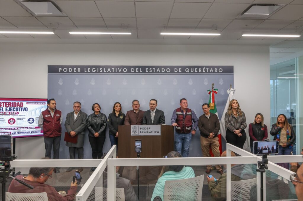 Grupo Legislativo de MORENA presenta propuestas respecto a las próximas Leyes de Ingresos de los municipios y del estado, así como el paquete presupuestal 2027