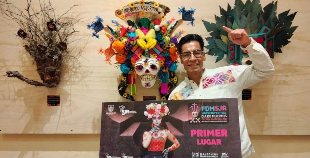 Premian talento y creatividad en el Concurso de Máscaras de Muertos de San Juan del Río
