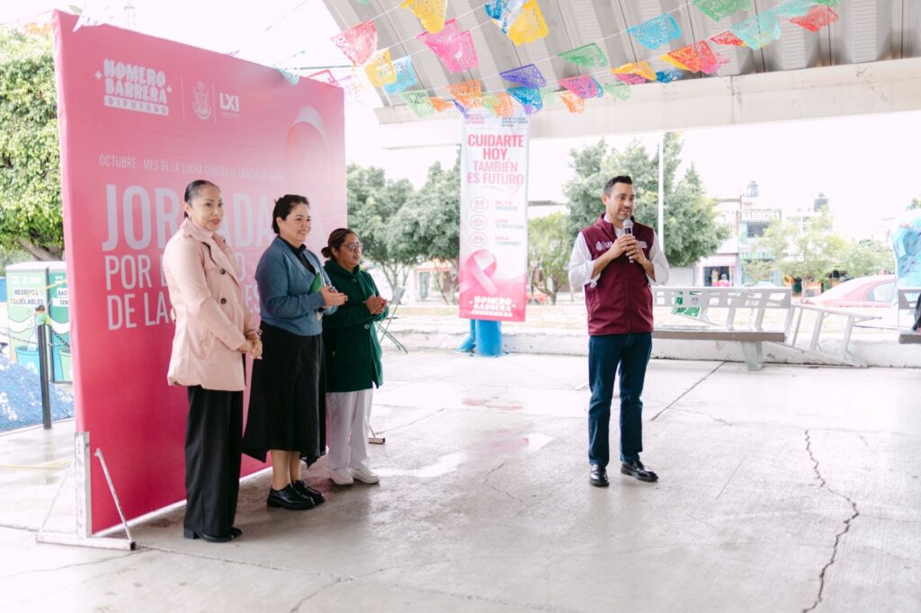 Homero Barrera realizó, por tercer año consecutivo, la Jornada por la Salud de las Mujeres en el Distrito 2