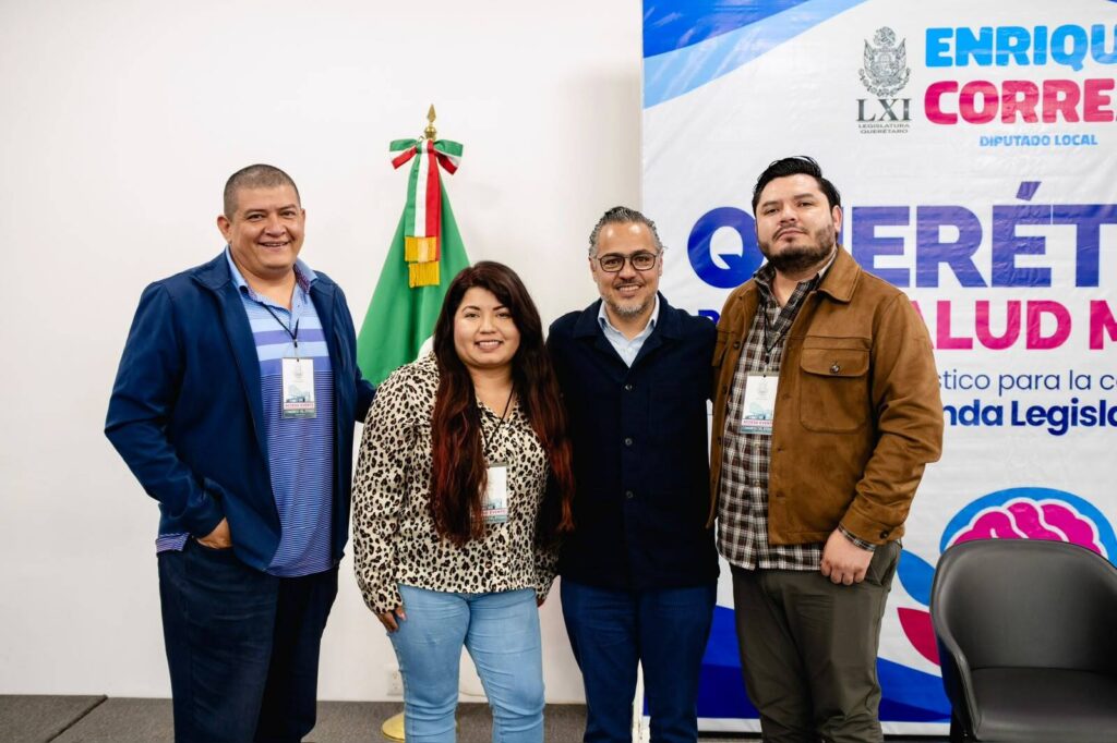 Querétaro debe tener la mejor ley de salud mental del país: Enrique Correa