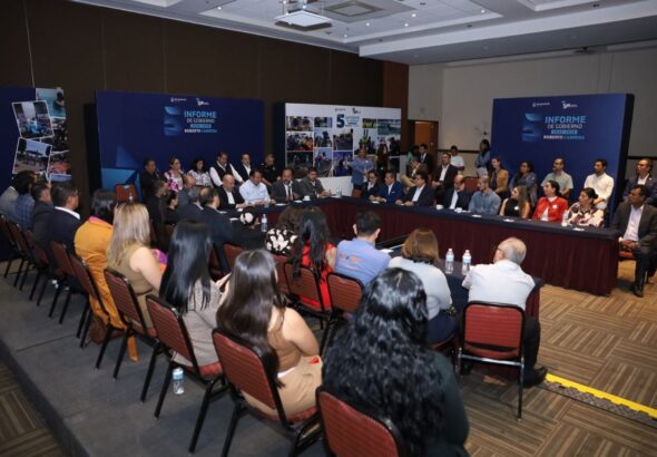 Roberto Cabrera se reúne con CANACINTRA y Asociación de Industriales en su Quinto Informe de Gobierno