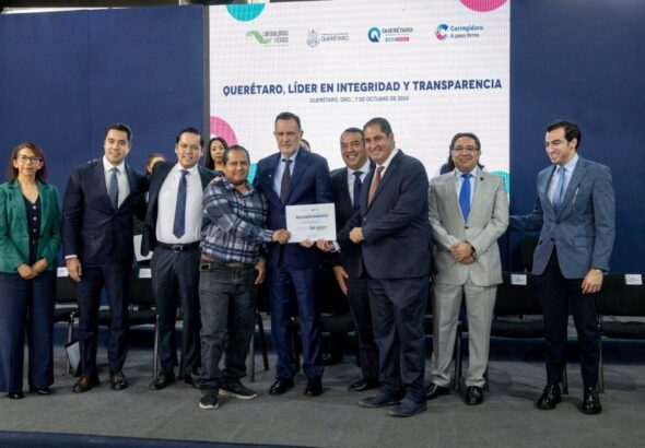 San Juan del Río obtiene dos reconocimientos en el Premio Nacional de Contraloría Social, etapa estatal 2026
