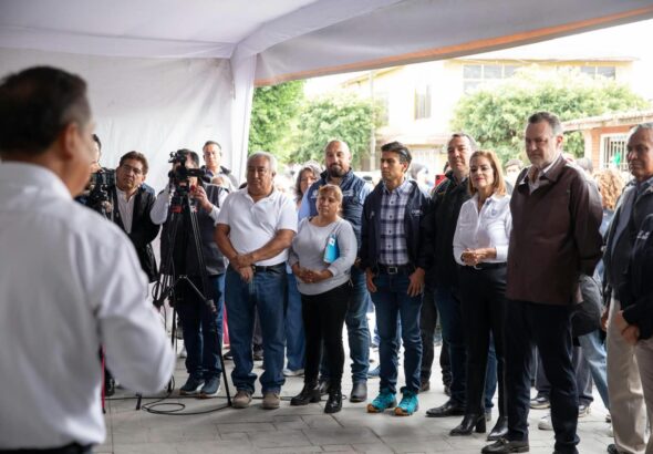 Refrenda Gobernador su compromiso con el mejoramiento urbano de San Juan del Río